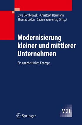 Dombrowski / Sonnentag / Lacker |  Modernisierung kleiner und mittlerer Unternehmen | Buch |  Sack Fachmedien