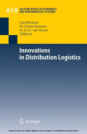 Bertazzi / Speranza / van Nunen | Innovations in Distribution Logistics | E-Book | www.sack.de