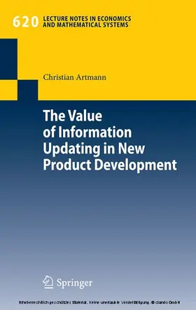 Artmann | The Value of Information Updating in New Product Development | E-Book | sack.de