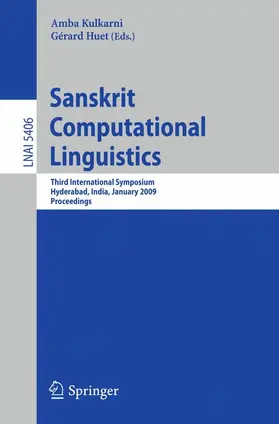 Huet / Kulkarni |  Sanskrit Computational Linguistics | Buch |  Sack Fachmedien