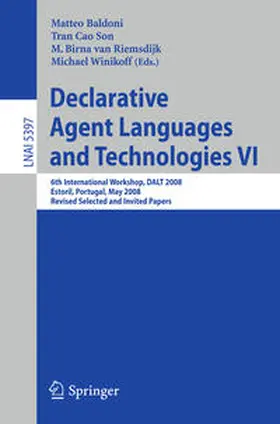Baldoni / Son / van Riemsdijk | Declarative Agent Languages and Technologies VI | E-Book | sack.de