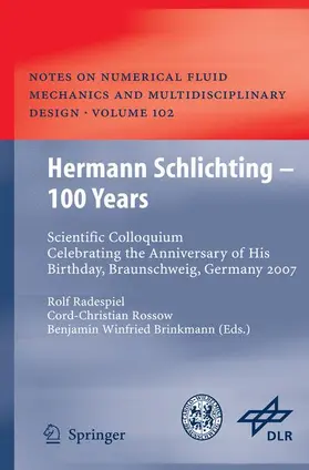 Radespiel / Brinkmann / Rossow |  Hermann Schlichting - 100 Years | Buch |  Sack Fachmedien