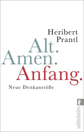 Prantl |  Alt. Amen. Anfang | Buch |  Sack Fachmedien