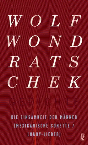 Wondratschek |  Die Einsamkeit der Männer | Buch |  Sack Fachmedien