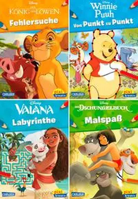 Disney |  Pixi kreativ Serie Nr. 33. 4er Bundle: Disney Best of (4x1 Exemplar) | Buch |  Sack Fachmedien