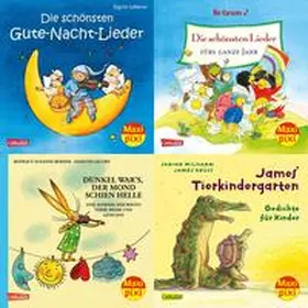 Krüss / Jacoby |  Maxi-Pixi-Serie Nr. 61: 4er Bundle: Die schönsten Reime und Lieder | Buch |  Sack Fachmedien