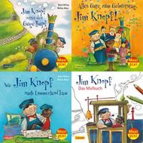 Dölling / Ende |  Maxi-Pixi-Serie Nr. 65: 4er Bundle: Jim Knopf (4x1 Exemplar) | Buch |  Sack Fachmedien