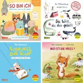 Diverse |  Maxi-Pixi-4er-Set 122: Neue Bilderbücher zum Mitmachen (4x1 Exemplar) | Sonstiges |  Sack Fachmedien