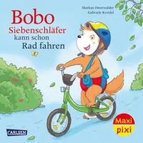 Osterwalder |  Maxi Pixi 486: Bobo Siebenschläfer kann schon Rad fahren | Buch |  Sack Fachmedien