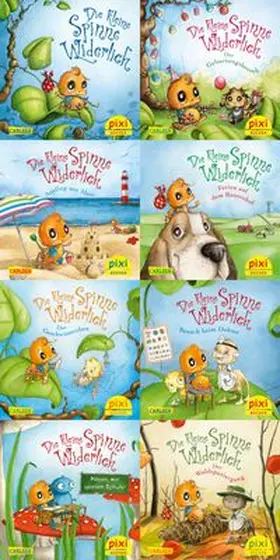 Amft |  Pixi-8er-Set 313: Die kleine Spinne Widerlich (8x1 Exemplar) | Buch |  Sack Fachmedien