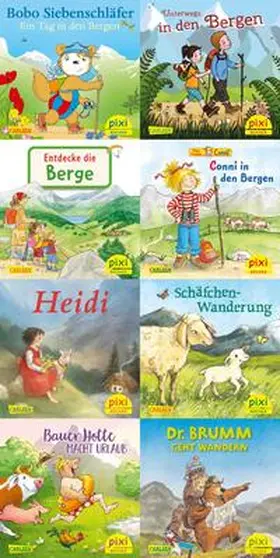 diverse |  Pixi-8er-Set 301: Mit Pixi in den Bergen (8x1 Exemplar) | Sonstiges |  Sack Fachmedien