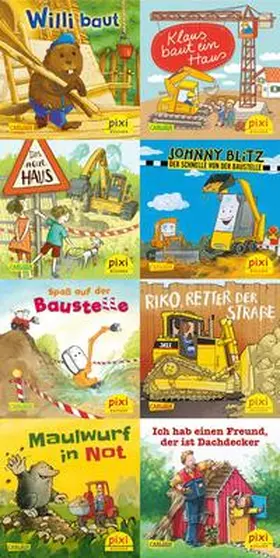 diverse | WWS Pixi-Box 276: Pixis Fahrzeuge auf der Baustelle | Buch | 978-3-551-04390-0 | www.sack.de