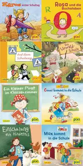  Pixi-Bundle 8er Serie 223: Willkommen in der Schule! | Buch |  Sack Fachmedien