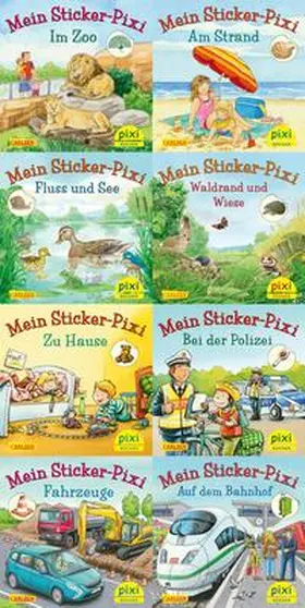  Pixi-8er-Set 234: Pixis neue Sticker-Bücher (8x1 Exemplar) | Buch |  Sack Fachmedien