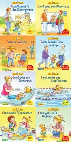 Schneider |  Pixi-Bundle 8er Serie 275: Connis bunte Welt (8x1 Exemplar) | Sonstiges |  Sack Fachmedien