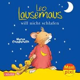  Maxi-Pixi 54: Leo Lausemaus will nicht schlafen | Buch |  Sack Fachmedien