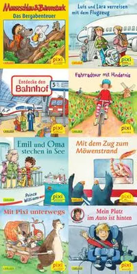 Pixi-Serie 210: Mit Pixi unterwegs. 64 Exemplare | Buch | 978-3-551-05210-0 | www.sack.de