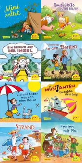 Cordes / Rahlff / Paulsen |  Pixi-Serie 268: In die Ferien mit Pixi (8x8 Exemplare) | Buch |  Sack Fachmedien