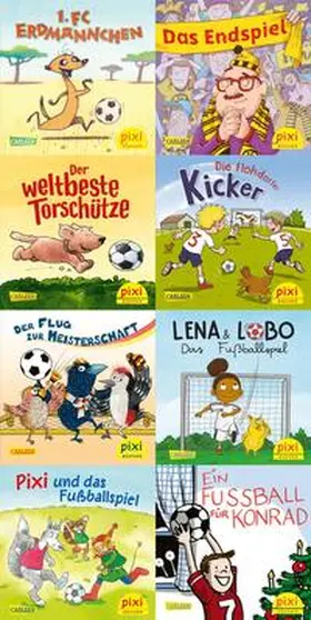 diverse |  Pixi-Box 285: Pixi und seine Fußball-Freunde (8x8 Exemplare) | Buch |  Sack Fachmedien