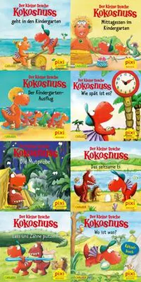 Siegner |  Pixi-Box 288: Der kleine Drache Kokosnuss und seine Freunde (8x8 Exemplare) | Buch |  Sack Fachmedien