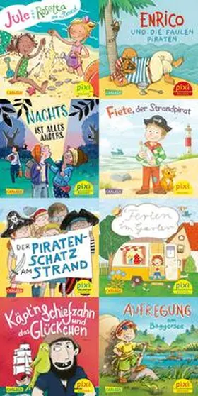 diverse | Pixi-Box 289: Ferien- und Strandgeschichten (8x8 Exemplare) | Medienkombination | 978-3-551-05289-6 | www.sack.de