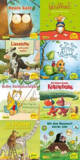 diverse |  Pixi-Box 297: Pixis liebste Kinderbuch-Helden (8x8 Exemplare) | Buch |  Sack Fachmedien