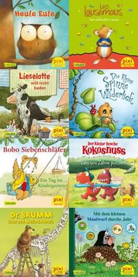 diverse |  Pixi-Box 297: Pixis liebste Kinderbuch-Helden (8x8 Exemplare) | Buch |  Sack Fachmedien