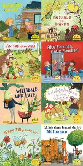 diverse |  Pixi-Box 299: Pixi setzt sich für die Umwelt ein (8 x 8 Exemplare) | Buch |  Sack Fachmedien