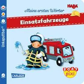 Baby Pixi (unkaputtbar) 95: VE 5 HABA Erste Wörter: Einsatzfahrzeuge (5 Exemplare) | Medienkombination | 978-3-551-05314-5 | www.sack.de