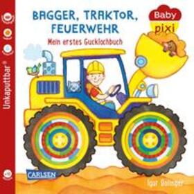 Hofmann |  Baby Pixi (unkaputtbar) 115: Bagger, Traktor, Feuerwehr | Buch |  Sack Fachmedien