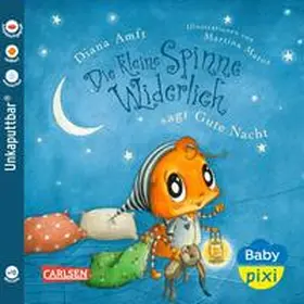 Amft |  Baby Pixi (unkaputtbar) 119: Die kleine Spinne Widerlich sagt Gute Nacht | Buch |  Sack Fachmedien