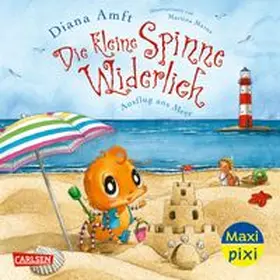Amft |  Maxi Pixi 475: VE 5: Die kleine Spinne Widerlich: Ausflug ans Meer (5 Exemplare) | Buch |  Sack Fachmedien