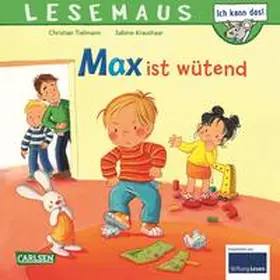 Tielmann | LESEMAUS 153: Max ist wütend | Buch | 978-3-551-08033-2 | sack.de