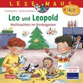 Boehme |  LESEMAUS 163: Leo und Leopold - Weihnachten im Kindergarten | Buch |  Sack Fachmedien