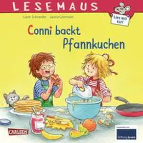 Schneider |  LESEMAUS 123: Conni backt Pfannkuchen | Buch |  Sack Fachmedien