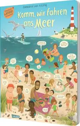von Kitzing |  Komm, wir fahren ans Meer (Constanze von Kitzings Wimmelgeschichten 4) | Buch |  Sack Fachmedien