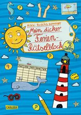 Busch | Mein dicker Ferien-Rätselblock | Buch | 978-3-551-18040-7 | www.sack.de