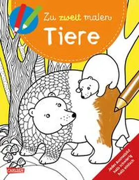  Zu zweit malen: Tiere | Buch |  Sack Fachmedien