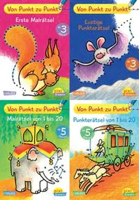  Pixi kreativ Serie Nr. 21: Von Punkt zu Punkt. 4 x 7 Exemplare | Buch |  Sack Fachmedien