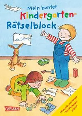 Sörensen / Leintz |  Mein bunter Kindergarten-Rätselblock | Buch |  Sack Fachmedien