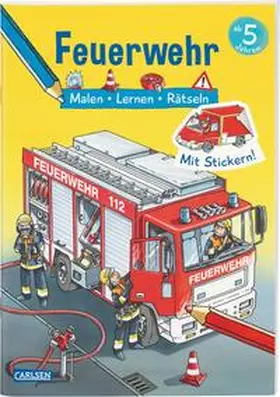 Schröder / Bachmann |  Feuerwehr: Malen Lernen Rätseln | Buch |  Sack Fachmedien