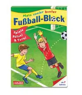 Leintz |  Mein cooler bunter Fußball-Block | Buch |  Sack Fachmedien