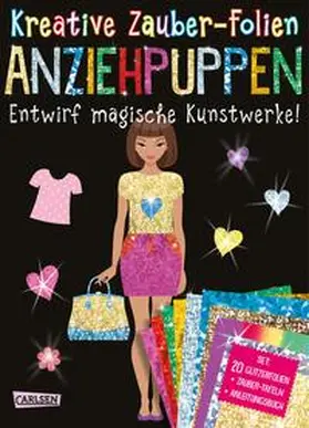 Poitier |  Kreative Zauber-Folien: Anziehpuppen: Set mit 10 Zaubertafeln, 20 Folien und Anleitungsbuch | Buch |  Sack Fachmedien