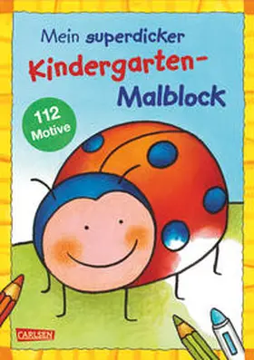  Mein superdicker Kindergarten-Malblock | Buch |  Sack Fachmedien