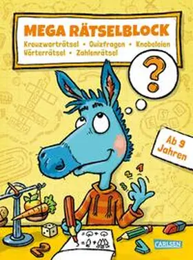 Fischer |  Mega Rätselblock - Kreuzworträtsel, Quizfragen, Knobeleien, Wörterrätsel, Zahlenrätsel | Buch |  Sack Fachmedien