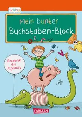 Mildner |  Schlau für die Schule: Mein bunter Buchstaben-Block | Buch |  Sack Fachmedien
