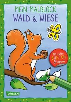  Mein Malblock: Wald und Wiese | Buch |  Sack Fachmedien