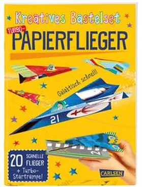  Bastelset für Kinder: Kreatives Bastelset: Turbo-Papierflieger | Buch |  Sack Fachmedien