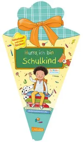 Mildner |  Schlau für die Schule: Hurra, ich bin Schulkind (Schultüte mint/gelb) | Buch |  Sack Fachmedien