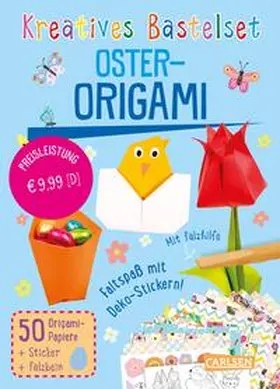 Poitier |  Bastelset für Kinder: Kreatives Bastelset: Oster-Origami | Buch |  Sack Fachmedien